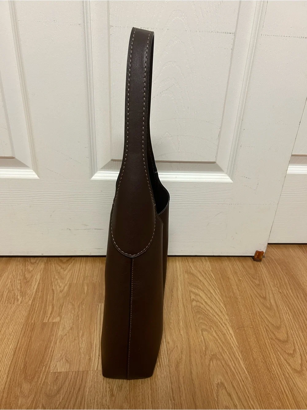 Coach Brooklyn Chocolate Brown Leather Shoulder bag